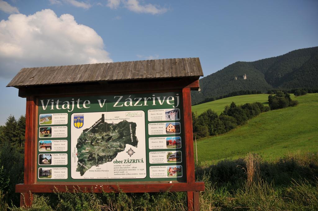 Drevenicka 110 Villa Zázrivá Eksteriør bilde